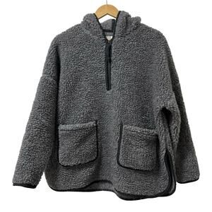 Outerknown Womens Seaside Sherpa Hooded Sweater Size XS/S Wool Blend Outdoors